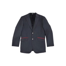 Customized men's 3-piece suit suit, designed suit bag with red edge, bank clerk uniform, 2-button design, Public Bank BS680 Customized men's 3-piece suit suit, designed suit bag with red edge, bank clerk uniform, 2-button design, Public Bank BS680